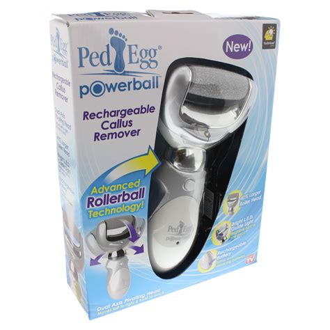 ped egg powerball|Pedegg Powerball Rechargeable Callus Remover .